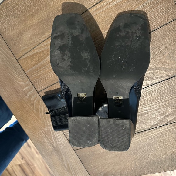 Jeffrey Campbell Women's  Black Geist Square Toe Boot Size 9 - Picture 7 of 9